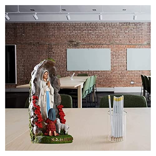 Statue de nonne en résine de qualité supérieure pour style chic