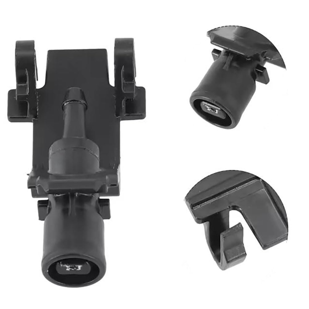 ACCPHE 2Pcs 76810-TG7-A11 Front Windshield Washer Nozzle Wiper Water Spray Jet Assembly 76810-TZ5-A01 For Ac/ura Ridg/eline Pa/ssport Pil/ot 76810-TK4-A11