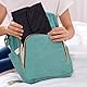 Bebamour tragbare Wickelpolster mit Wischtuchtasche Reisen Baby Wickelpolster mit Kopfpolster Baby wasserdicht Wickelpolster für Neugeborene Unentbehrlich,All Black