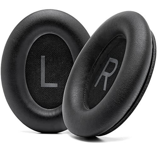 WC PadZ QC45 - Earpads for Bose QuietComfort 45 / QuietComfort Se/QuietComfort Wireless, Made by Wicked Cushions | Extra Thick Cushion | Premium Durable Stitching | Black