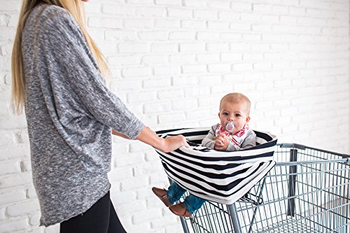 Baby Car Seat Cover Canopy And Nursing Cover Multi-Use Stretchy 3 In 1 Gift "Summit" By Copper Pearl #TOP6