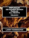 PSPUZZLES 100 Number Search Puzzles All Hearts Volume 2