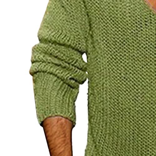 Mens Deep V Neck Sweater Top Long Sleeve Low Cut Knitted Top Men Male Lightweight Knitted Pullover Sweater4