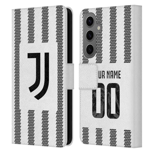 Coque Juventus Samsung S25 étui cuir personnalisé portefeuille protection maillot