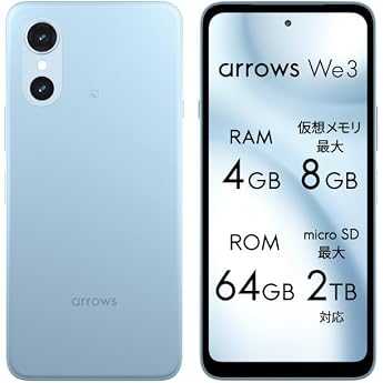 arrows We3 M09 Light Blue (4GB RAM+64GB)