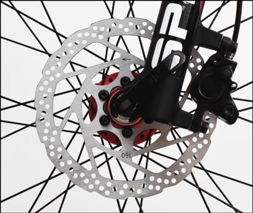 2 Pcs Bicycle Road Bike Mountain Bike Disc Brake Rotor Bike Disc Brake Rotor 12 Bolts (type 1, 180mm*2 packs) - Thumbnail 4