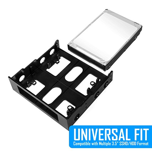 image for Kingwin SSD Hard Drive Mounting Kit Internal, Convert Any 3.5” Solid
