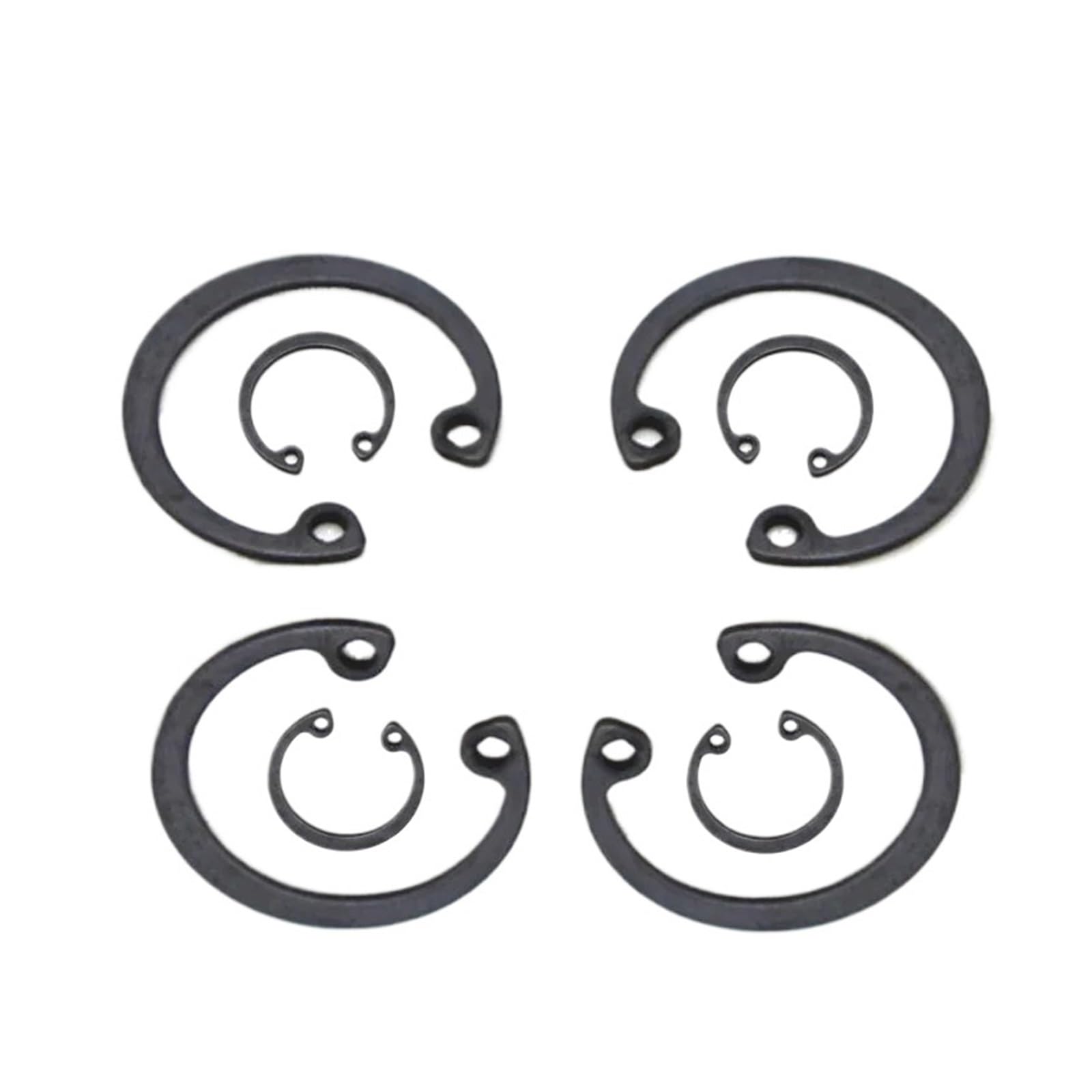 Bague de retenue à ressort interne en acier