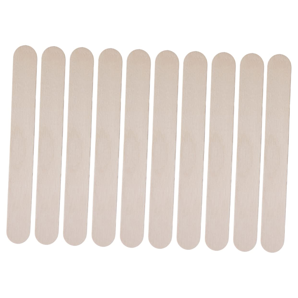 NOLITOY Hair Removal Wax Sticks Set 10pcs Wooden Wax Applicators Perfect for Salons and Home