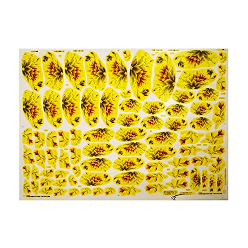 TERNCOEW 1 calcomanía de cerámica para manualidades, papel de cerámica, arcilla, calcomanías decorativas para porcelana, cerámica, sobreesmalte