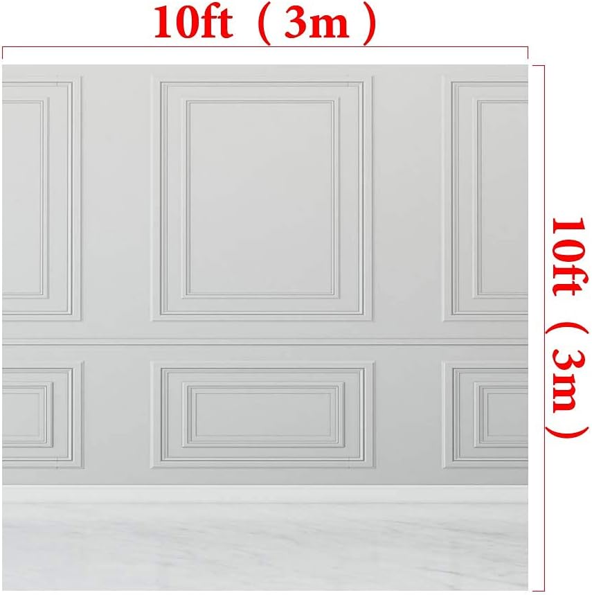 Flаѕh Sаlе Buу 1 gеt 1 Kate 10x10ft Wall Backdrops Room Photo Backdrop Wedding Backdrops for Photoshoot White Floor Classic Elegant Interior Wall Photo Background 🔥 Kate 10x10ft Wall Backdrops Room Photo Backdrop Wedding Backdrops for Photoshoot White Floor Classic Elegant Interior Wall Photo Background