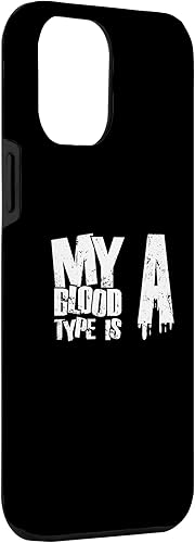 Miniatura 3 de iPhone 14 Pro Max My Blood Type is A Rhesus Factor Blood Group Case