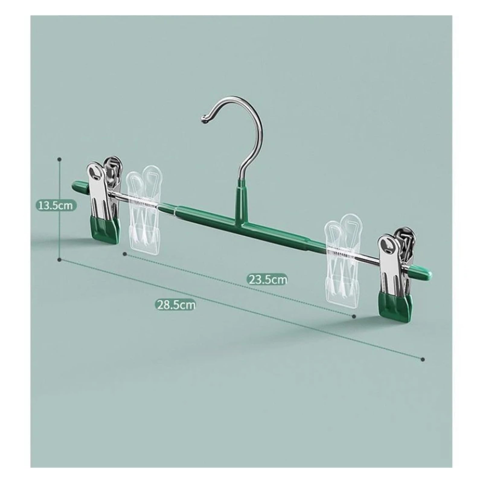 Hosenbügel 5 Stücke Edelstahl Hosen Clip Schlafzimmer Schränke Lagerung Organizer Kleiderbügel Kleiderständer Mantel Kleidung Shop Kleiderschrank
