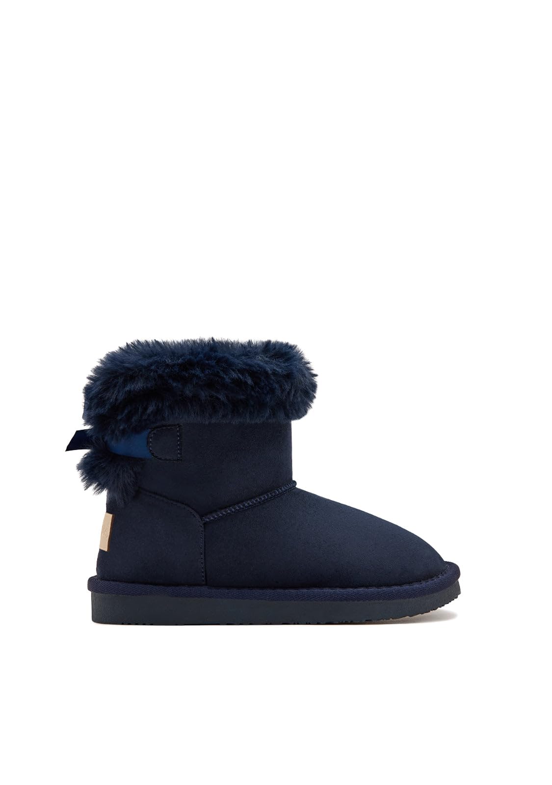 Conguitos Botas australianas para niña de invierno con pelo interior cálido y suave. Botines cómodos fáciles de poner, forrados para el frío, ideales para uso diario