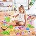 Fabric Flower Bouquets Toys for Toddlers and Girls Ages 3 4 5 6 7 8 9, Arts & Crafts Kit for 4-8 Year Old Kids, Ideal Festive Christmas Gifts for Preschool Girls, Educational Handmade DIY Activity Set