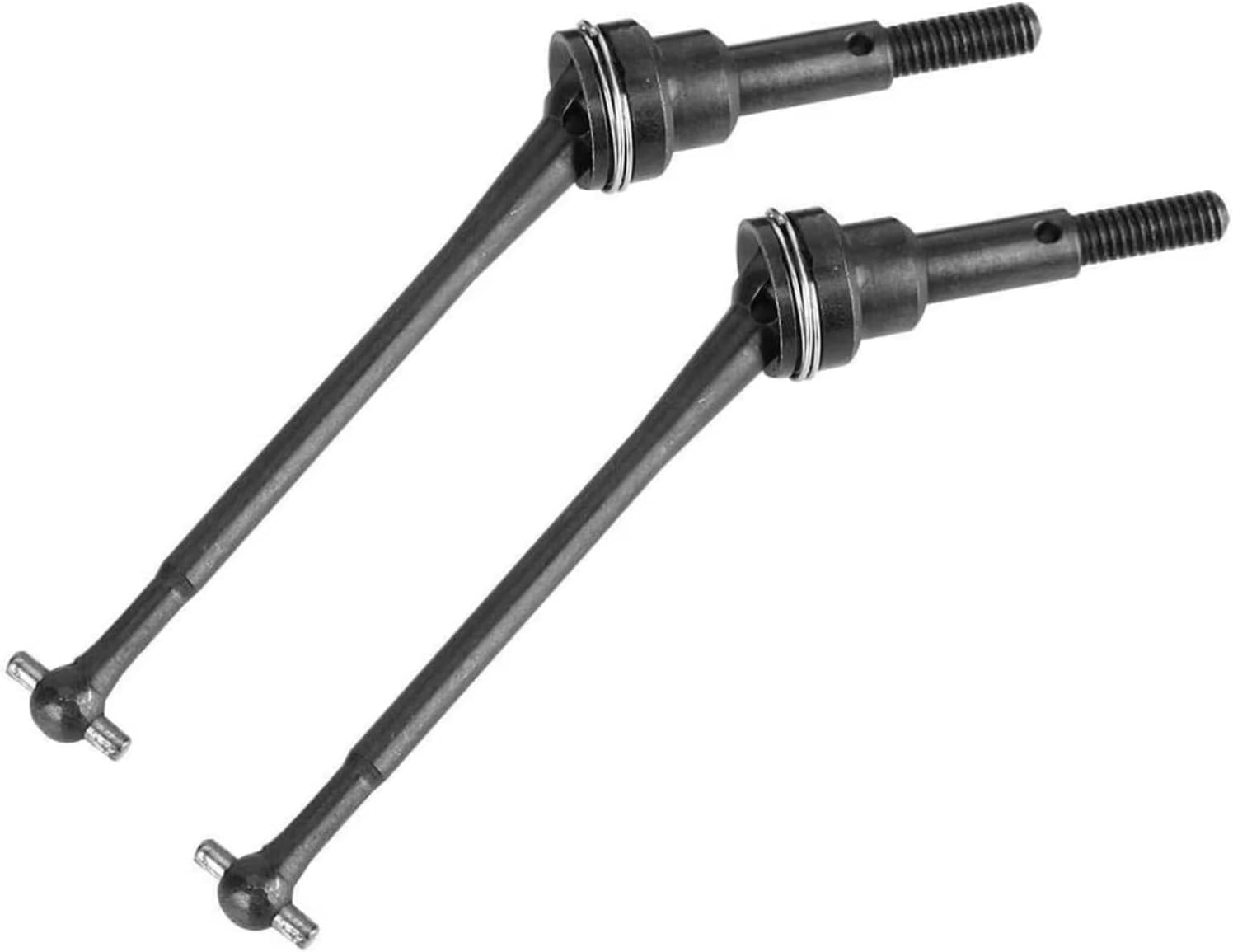RC Models Repairs For Wltoys 12428 12423 12428-ABC 12428-0090 1/12 Metal Drive Shaft Driveshaft CVDRC Car Upgrades Parts Accessories Accessory(Black)