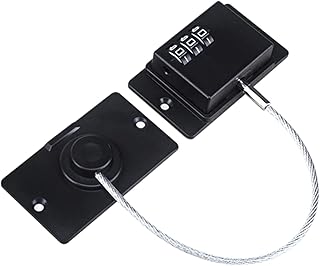 Beatifufu Fridge Lock Baby Safety Strap Locks lock combination gate lock locks for drawer latches locks reinforced refrigerator lock small lock Password Fridge Locks