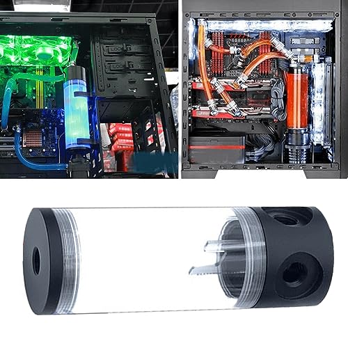 Réservoir cylindre acrylique PC avec pompe intégrée pour refroidissement liquide CPU - 6