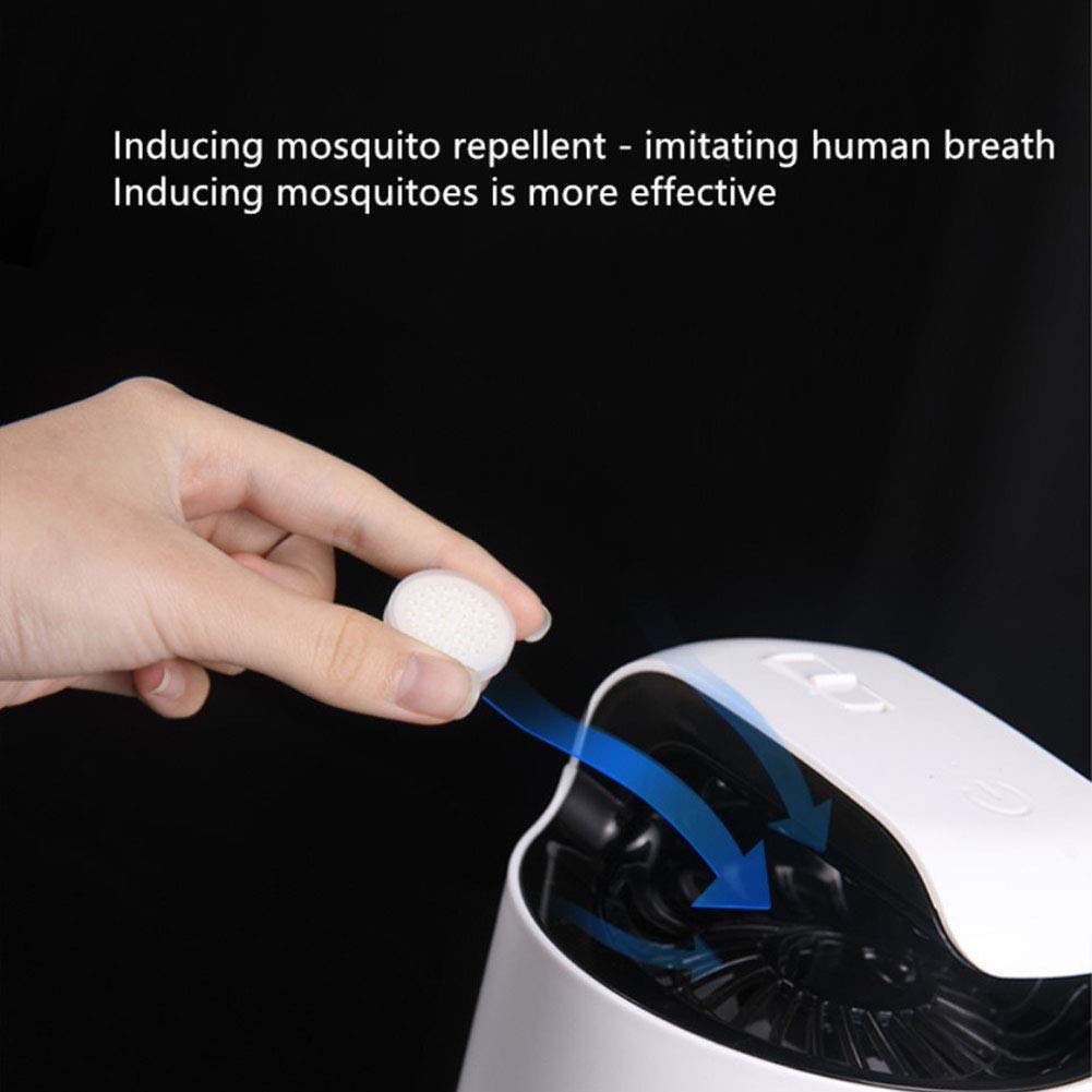 Trampa para Mosquitos Lámpara para Mosquitos doméstica Luz de Barrido Interior enchufable Mujeres Embarazadas Dormitorio para bebés Atrapa Mosquitos Mosquito Artefacto físico Fuente de alimentación
