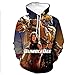 Unisex Sudadera con Capucha 3D Hoodies de la Capa de Impresión Sweater HD Anime Tops Pullover Cosplay Mangas Largas Cremallera Sweatshirt Coat Abstract Leisure Jackets Transformers L