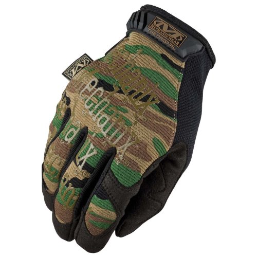 Mechanix Wear - Original Woodland Camo Tactical Gloves (X-Large, Camouflage)