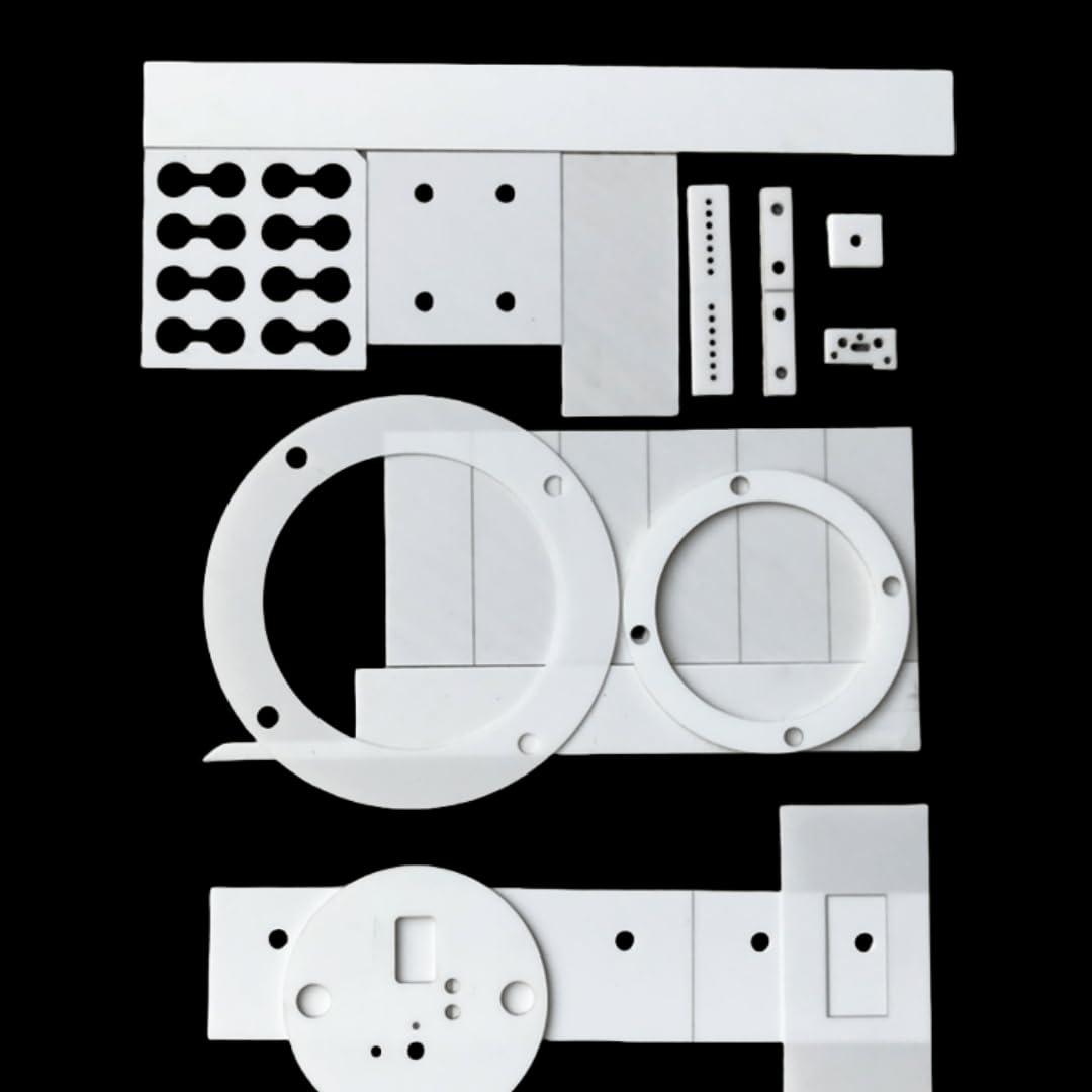 Odporny na wysokie temperatury ceramiczny pierścień uszczelniający z tlenku glinu | Trwała izolacja typu O-ring do zastosowań przemysłowych – 1 szt(10 * 27 * 0.6mm)