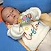 Personalized Baby Blanket – Custom Embroidered with Name, Monogram, Design Matching Beanie, Sweater & Pillow Options – Handmade, 100% Cotton – Newborn Gift for Baby Shower, Crib or Keepsake Photoshoot