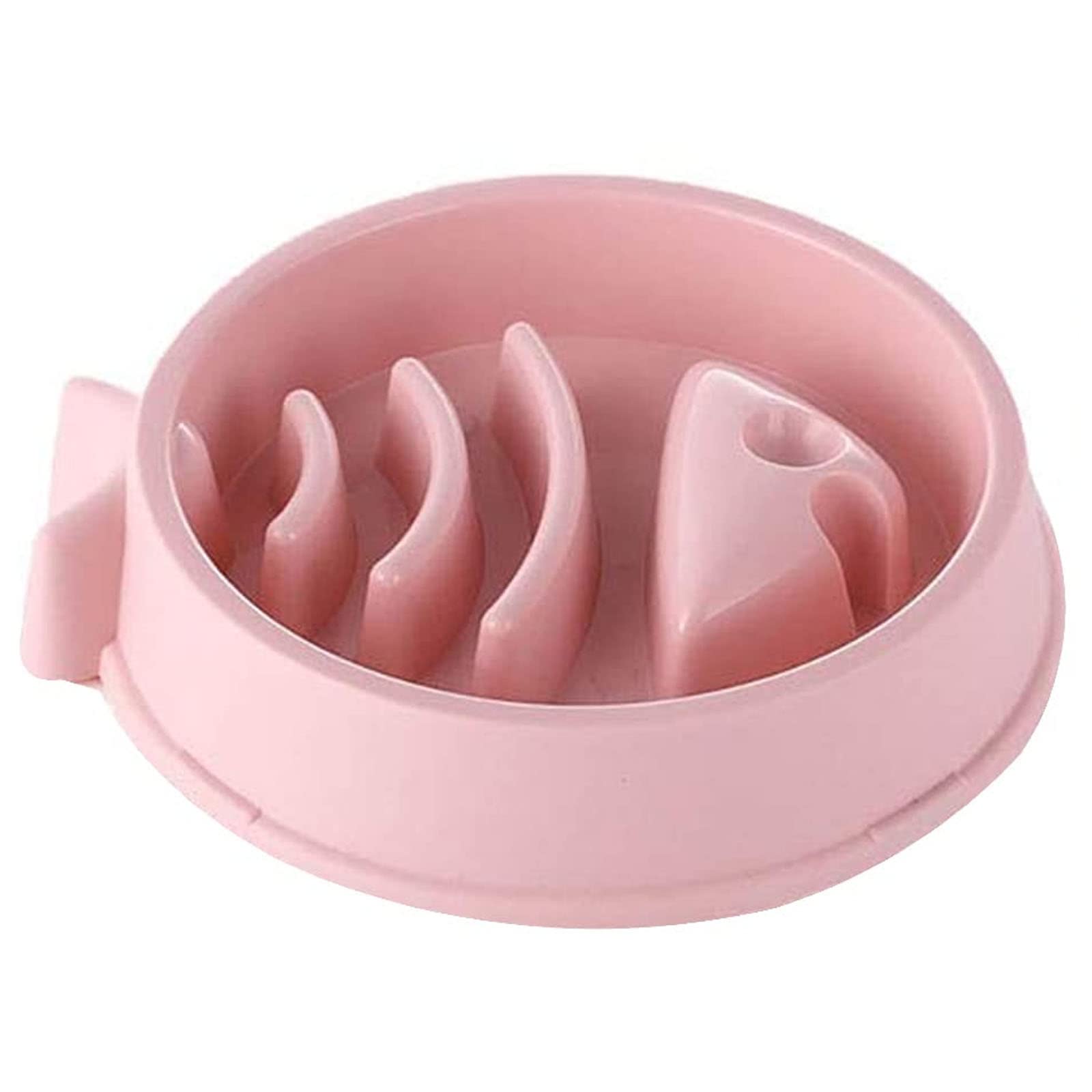 Emily Pets Slow Feeder Dog Bowls Dog Food Bowl with Spoon Prevent Choking & Overeating Fish Shape,Interactive Non Slip Healthy Dog Slow Eating Bowl for Small & Medium Dogs Puzzle Feeding Bowls(Pink) (B09KH94QYQ) Amazon Price History, Amazon Price Tracker