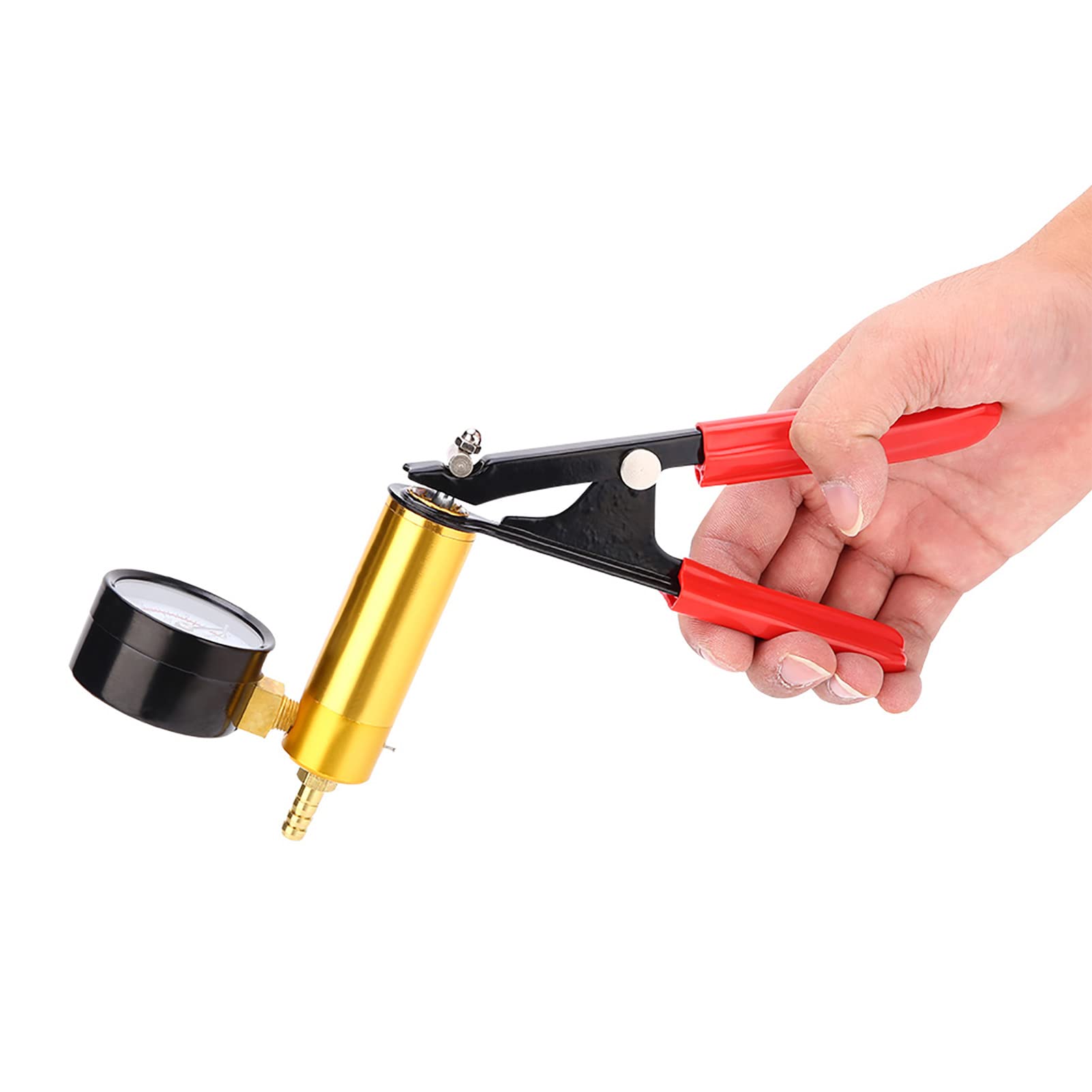 Cocoarm Kit Professionale per Spurgo Freni, Set Completo con Tester Sottovuoto, Misuratore, Contenitori, Tubi e Adattatori per Manutenzione Frenante e Frizione