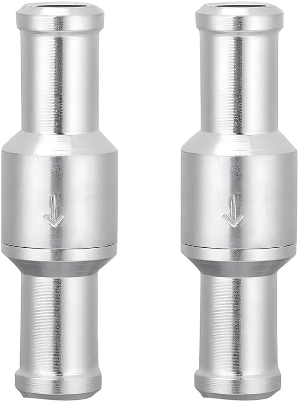 Válvula de retenção unidirecional para linha de combustível Teocpai 10 mm (3/8") – 2 unidades