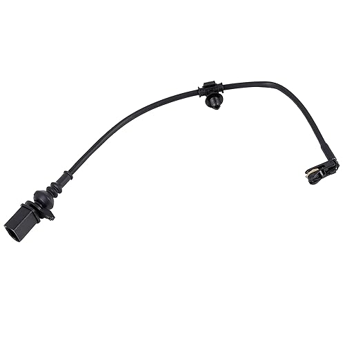 X AUTOHAUX 4M0615121P Pastilla de freno trasera Sensor de desgaste electrónico Indicadores de desgaste de la pastilla de freno para Audi Q7 2017-2018