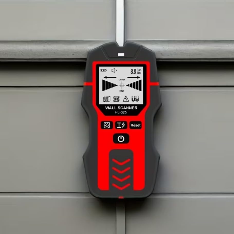 XOYO Wall Detector Scanner for Construction/AC Live Cable Wires/Metal/Wood Stud Finder | No Assembly Required | LED Digital Display with Sound Indication-image-47