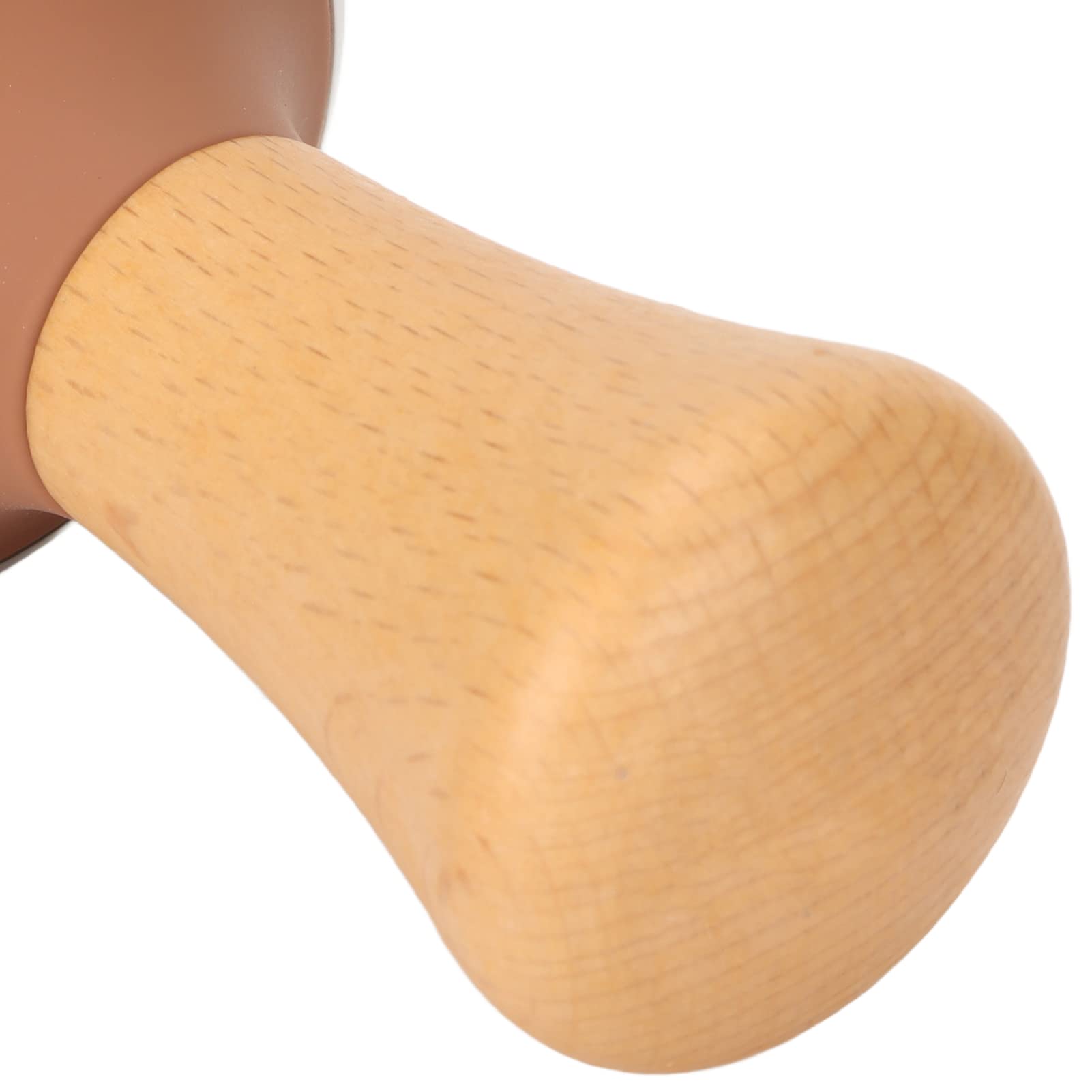 Ponadgabarytowa podkładka do ubijania kawy z drewnianym ubijakiem do kawy (Sabotaż 58 mm / 2,28 cala)