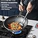 KOBACH 13 in Titanium Wok with Lid – Nonstick Wok & Stir-Fry Pan, All Stovetops & Induction Safe, Oven & Dishwasher Safe, Non-Toxic, No Coating – Durable Titanium Cookware, Frying Pan & Pot