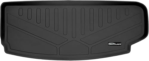 SMARTLINER Forro de carga negro para todo tipo de clima, detrás de la tercera fila, compatible con Jeep Grand Cherokee L 2021-2023