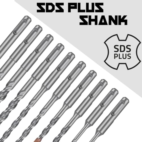 Owl Tools SDS-PLUS-MASONRY-1-2-2PACK Sds Plus 1/2 Inch Masonry Drill Bit For Rotary Hammers (2 Pack Includes 6 Inch & 12 Inch Bit) Carbide Tipped To Easily Drill Through Concrete thumb #2