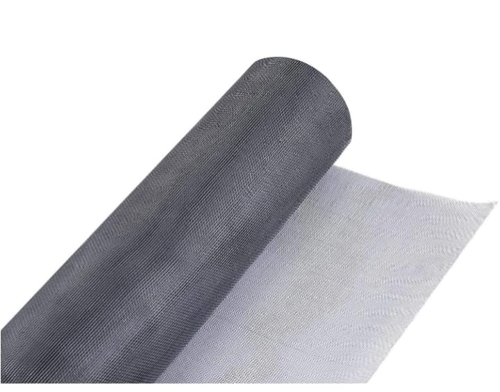 Fiberglass Mosquito Net Roll for Windows – Durable Insect Mesh Screen for Home & Office | Easy Cut & Install | Without Hook and Loop Stickers (Grey, 4FT × 3FT)-image-4