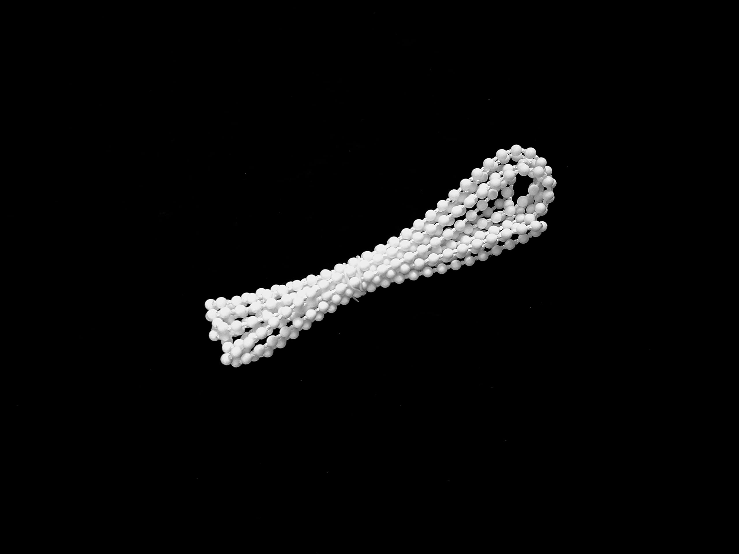 Beaded Chain for Roller Blinds, Roman Blinds & Vertical Blinds (2.4 Meter (Pack of 5))