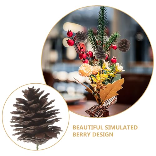 Pommes de pin de Noël UKCOCO pour une décoration réussie - 7