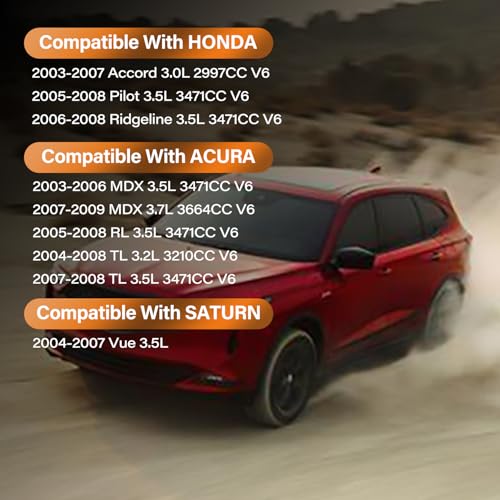 Image of Valve Cover Gasket Set Replacement for Honda Accord Pilot 3.0 3.5 V6 2003-2008 & Acura MDX RL TL 3.0L 3.2L 3.5L 3.7L V6 | Replaces VS50607R, 12341RCAA00