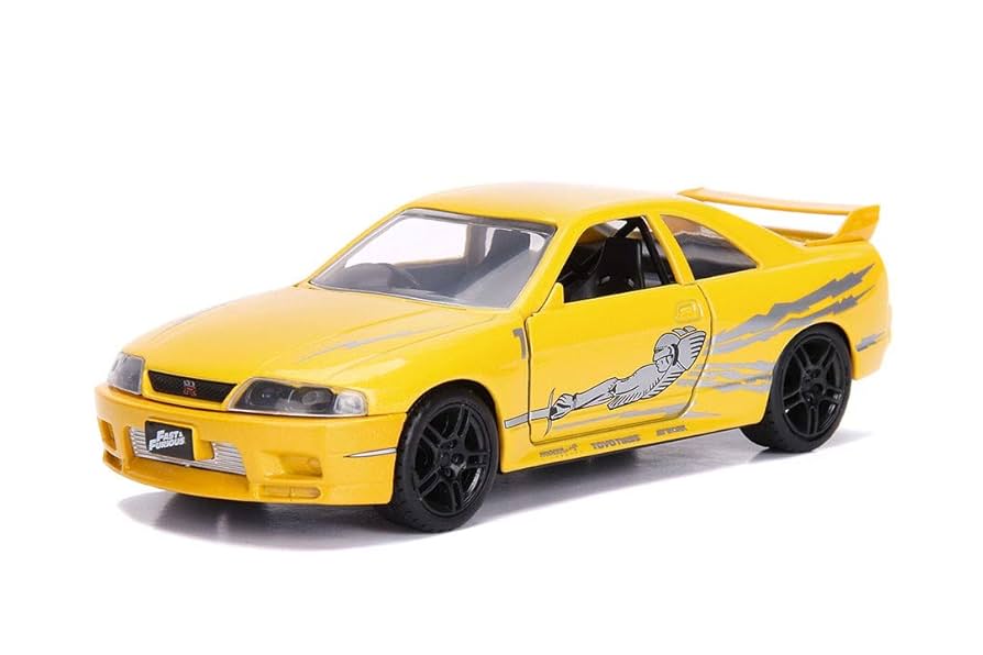 Nissan Skyline GT-R (BCNR33) ミニカー Nissan Skyline GTR BCNR33 Diecast Model Car 7-Eleven & Best