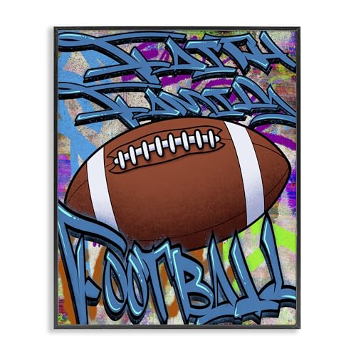 Art mural Graffiti Faith Family Football pour salon et bureau moderne