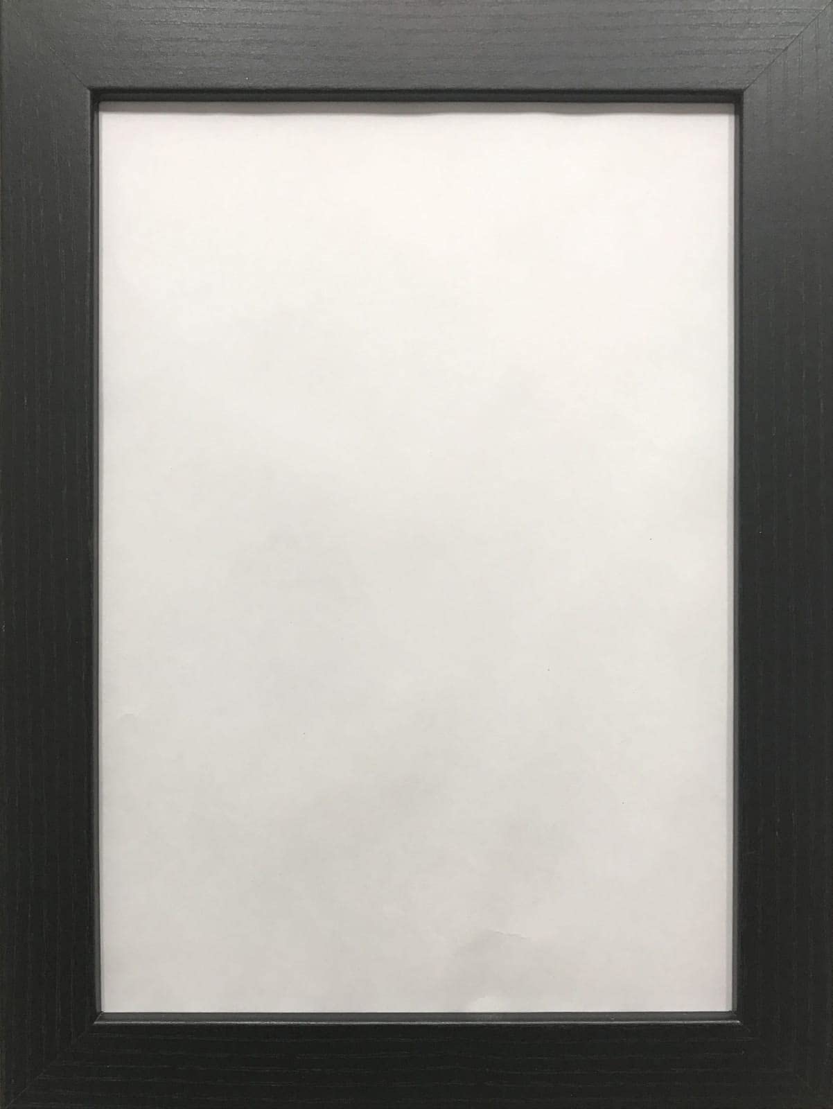 Black Panoramic Wood Effect Picture Frame Photo Frames (A3 (29.7x42cm))