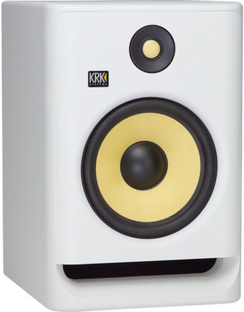 KRK ROKIT8G4WHITE 8" Studio Monitor White