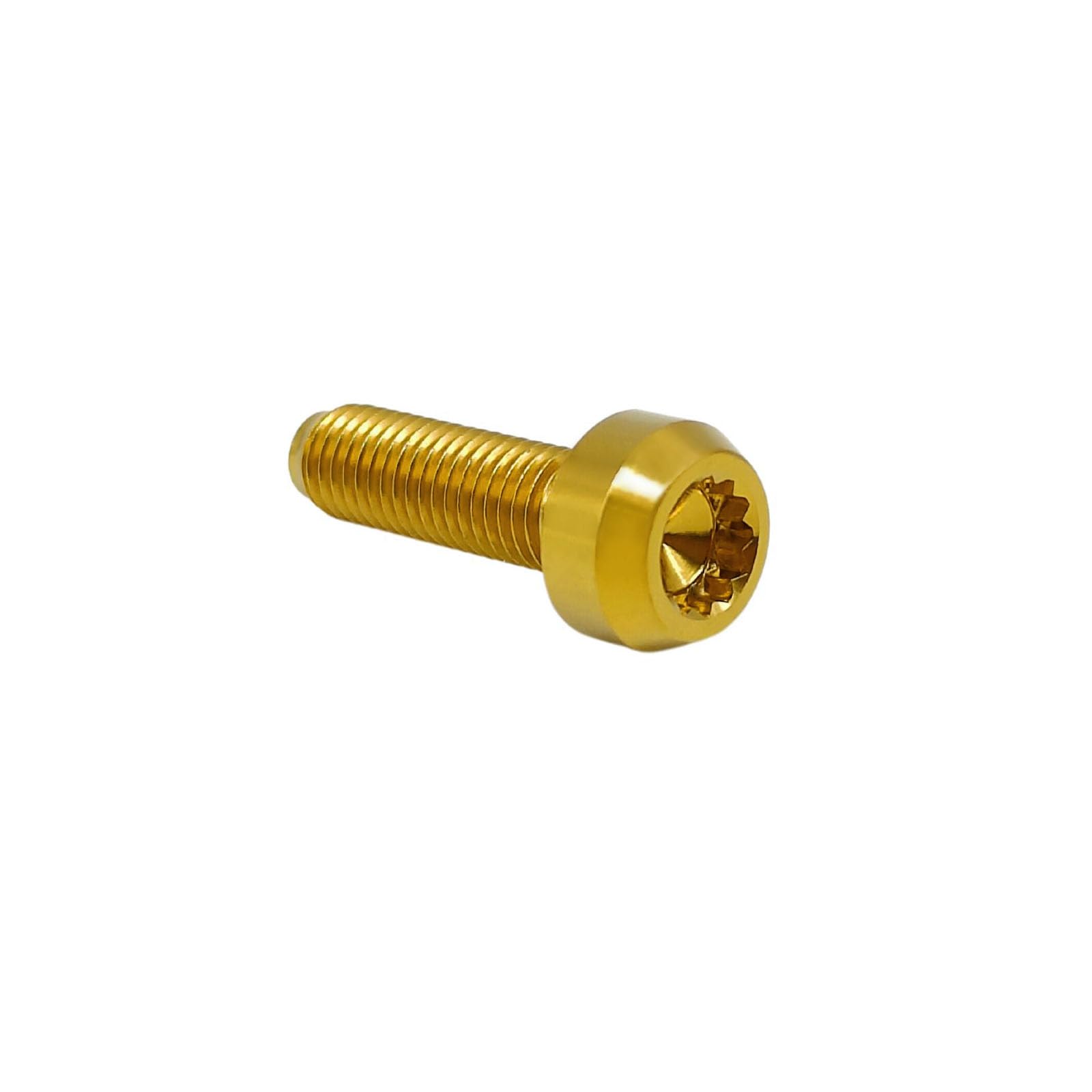 RISON-Titanium Bullone Ruota per Cerchioni in Titanio M7x24.5mm, Viti per Pneumatici per Auto, Bullone Ruota per Cerchioni, Viti a Testa Cilindrica Torx per BBS | RSII | RXII | Ruote a 3pc/2pc