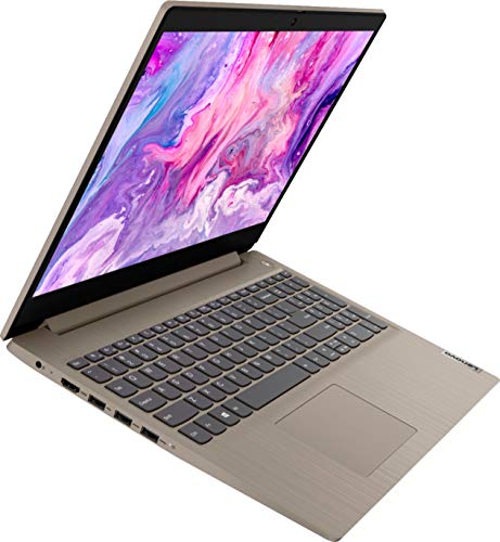 2021 Lenovo IdeaPad 3 15.6" HD Touchscreen Laptop, Intel Core i3-1005G1 Processor, 8GB RAM, 256GB SSD, HDMI, Windows 10 S, Almond, W/ IFT Accessories - Image 4