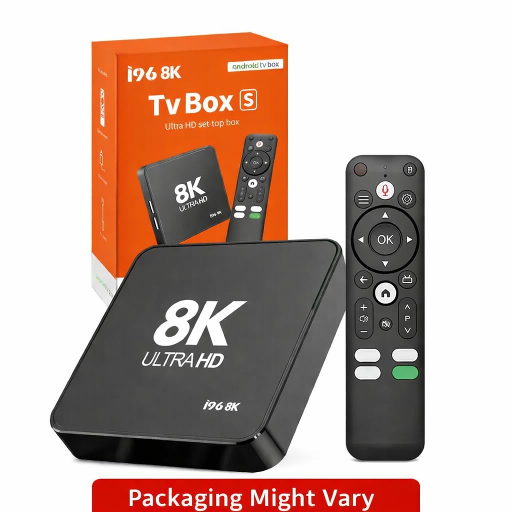 4K Android Smart TV Box | Built-in...