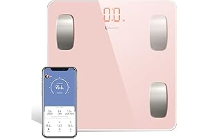 Uten Smart Scale for Body Weight in Delicate Pink
