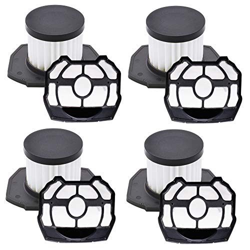4 Pack Filter Replacement for Ryobi P718 313282002 18 Volt Strut Stick Vacuum Cleaner - Fit for P718K P7181 Part 313282001 A32SV02 Replacement Filter - Filter Assembly with Pre-Screen