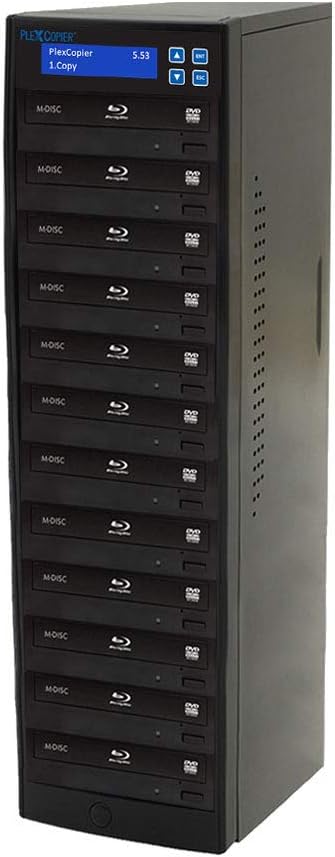 1 to 11 Blu-ray BD BDXL M-Disc CD DVD Duplicator Copier Tower with Free Copy Protection